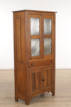 Load image into Gallery viewer, 70&quot; Tall Tin Punched Pie Safe Cabinet
