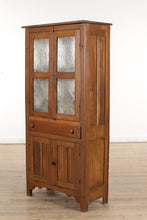 Load image into Gallery viewer, 70&quot; Tall Tin Punched Pie Safe Cabinet
