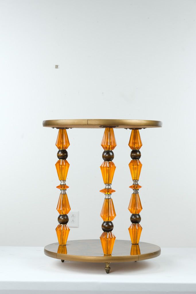 Fun Funky 70's Style Side Table