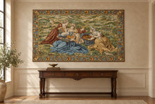Load image into Gallery viewer, Tapestries Ltd Medieval Ladies in a Field Woven Wall Tapestry 76 x 53
