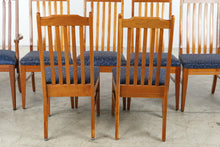 Load image into Gallery viewer, Set of 7 Berlin Woodworking Amish Made Solid Wood Dining Chairs
