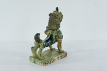 Load image into Gallery viewer, Seven Moons Studios Foo Dog Guardian Sculpture – 1956 Glazed Stoneware Chinese Lion, 13” Tall
