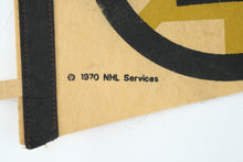 Load image into Gallery viewer, Vintage 1970 Boston Bruins NHL Felt Pennant Original Hockey Logo 30 Inch
