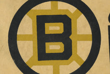 Load image into Gallery viewer, Vintage 1970 Boston Bruins NHL Felt Pennant Original Hockey Logo 30 Inch
