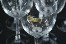 Load image into Gallery viewer, Villeroy Boch Octavie Crystal Wine Glass Set 7 Lead Crystal Germany Stemware

