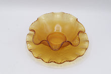 Load image into Gallery viewer, 1960s Indiana Glass Italian Colony Waffle Ruffled Dessert Bowls Set of 4
