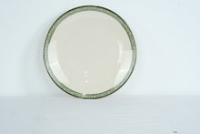 Load image into Gallery viewer, Lenox Adrienne Luncheon Plates, Green Scroll Border, Set of 8 (8")
