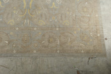 Load image into Gallery viewer, Pakistani Haji Jalili Hand Knotted Wool Rug 8 x 11 Neutral Blue
