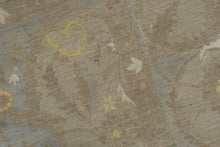 Load image into Gallery viewer, Pakistani Haji Jalili Hand Knotted Wool Rug 8 x 11 Neutral Blue
