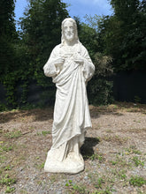 Load image into Gallery viewer, Very Tall Jesus Concrete Statue
