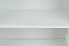 Load image into Gallery viewer, Tall White Open Bookcase with Adjustable Shelves
