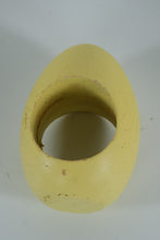 Load image into Gallery viewer, Set of 8 Yellow Wooden Egg Shaped Napkin Holders
