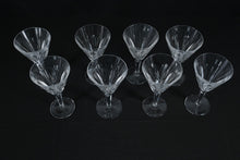 Load image into Gallery viewer, Set of 8 Waterford Crystal Sheila Claret Wine Glasses – Stamped – 7” Tall
