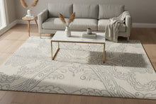 Load image into Gallery viewer, Tuscany Collection TU 63 Coast 8 x 11 Wool Viscose Handcrafted Area Rug

