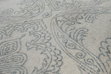 Load image into Gallery viewer, Tuscany Collection TU 63 Coast 8 x 11 Wool Viscose Handcrafted Area Rug
