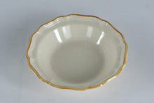 Load image into Gallery viewer, Mikasa Garden Club EC 400 Rimmed Serving Bowl Vintage Japan Stoneware
