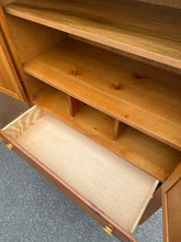 Load image into Gallery viewer, Country Cottage Pine Wardrobe with Three Drawers
