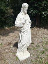 Load image into Gallery viewer, Very Tall Jesus Concrete Statue
