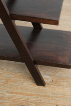 Load image into Gallery viewer, Solid Wood A-Frame Ladder Bookshelf Display Shelf
