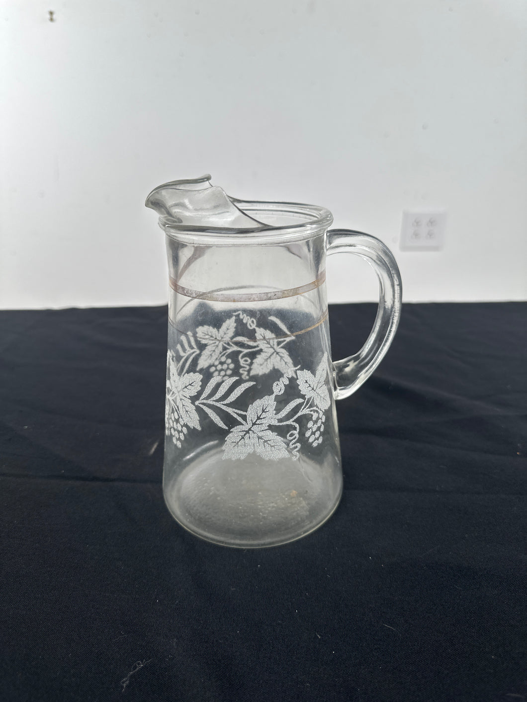 Etched Pitcher- Facebook Deals
