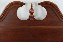 Load image into Gallery viewer, American Drew Queen Rice Carved Poster Bed – Solid Cherry
