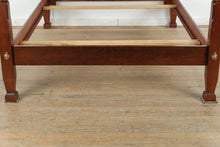 Load image into Gallery viewer, American Drew Queen Rice Carved Poster Bed – Solid Cherry
