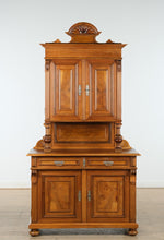 Load image into Gallery viewer, Stunning 19th Century Walnut Court Cupboard – 92” Tall
