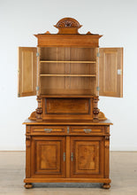 Load image into Gallery viewer, Stunning 19th Century Walnut Court Cupboard – 92” Tall
