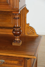 Load image into Gallery viewer, Stunning 19th Century Walnut Court Cupboard – 92” Tall
