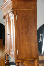 Load image into Gallery viewer, Stunning 19th Century Walnut Court Cupboard – 92” Tall
