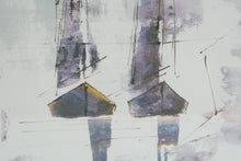 Load image into Gallery viewer, Alfred Birdsey Bermuda Sailboats Harbor Framed Artwork 21 x 27
