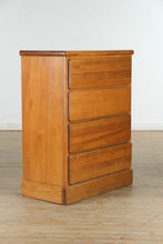Load image into Gallery viewer, Acorn Oak 4-Drawer Chest of Drawers - Little Folks Furniture
