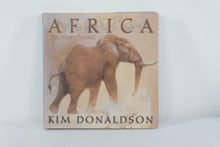 Load image into Gallery viewer, Africa An Artists Journal Kim Donaldson Wildlife Art Safari Hardcover Book
