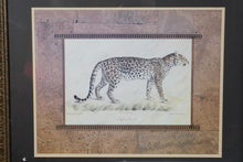 Load image into Gallery viewer, Safari Animal Wall Art Set Elephant Lion Leopard Framed Prints USA

