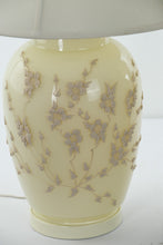 Load image into Gallery viewer, Pair of Alabaster Floral Relief Table Lamps
