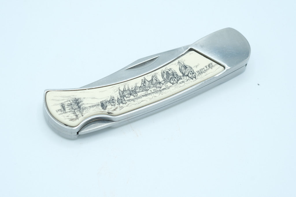 Barlow Alaska Sled Dogs Pocket Knife