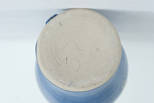 Load image into Gallery viewer, Handcrafted Studio Pottery Blue Glazed Pitcher – Signed A. Smith ’85 – Artisan Ceramic Jug
