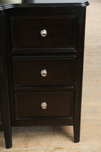 Load image into Gallery viewer, Carlyle Dresser with Mirror - Almot Black Finish
