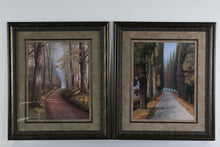 Load image into Gallery viewer, Home Comfort Along the Road I and II Framed Landscape Print Set 38 x 44 Wall Art
