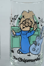 Load image into Gallery viewer, 1983 Alvin and the Chipmunks Chipettes Character Drinking Glass Set
