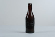 Load image into Gallery viewer, Antique Coca Cola Amber Glass Bottle Huntsville Alabama Embossed 7 Inch
