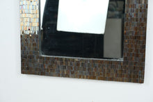 Load image into Gallery viewer, Amber Mosaic Wall Mirror by Pier 1 Imports – 24&quot; x 36&quot;
