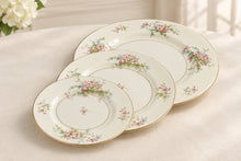 Load image into Gallery viewer, Vintage Theodore Haviland New York Apple Blossom China Plates Set of 3
