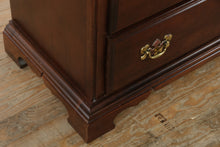 Load image into Gallery viewer, American Drew Chippendale-Style Cherry Highboy Dresser
