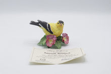 Load image into Gallery viewer, Lenox American Goldfinch Garden Bird Sculpture Fine Porcelain With Certificate
