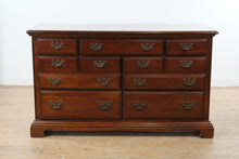 Load image into Gallery viewer, Vintage American Drew Traditional 9 Drawer Dresser with Mirror
