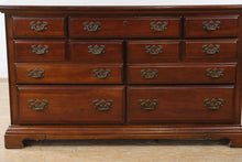 Load image into Gallery viewer, Vintage American Drew Traditional 9 Drawer Dresser with Mirror
