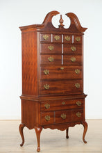 Load image into Gallery viewer, American Drew Cherry Tall Boy Dresser – 81” Statement Piece
