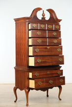 Load image into Gallery viewer, American Drew Cherry Tall Boy Dresser – 81” Statement Piece
