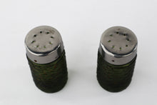 Load image into Gallery viewer, Anchor Hocking Soreno Avocado Salt and Pepper Shakers
